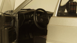 Mercedes 190E Evo 2 1990 Silver, S1801005, Solido 1:18