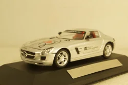 Mercedes SLS AMG ToyFair Nürnberg 2017, silver, IXO 1:43