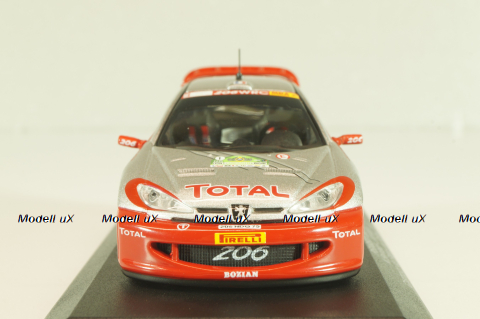 Peugeot 206 WRC #1 winner Rally France 2005, N.Bernardi/J.M.Fortin, Altaya 1:43