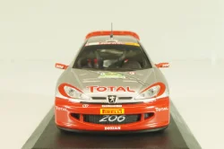 Peugeot 206 WRC #1 winner Rally France 2005, N.Bernardi/J.M.Fortin, Altaya 1:43