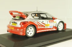 Peugeot 206 WRC #1 winner Rally France 2005, N.Bernardi/J.M.Fortin, Altaya 1:43