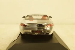 Mercedes SLS AMG ToyFair Nürnberg 2017, silver, IXO 1:43