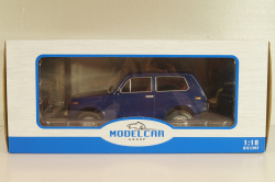 Ваз-2121 Lada Нива, blue, 18130, MCG 1:18