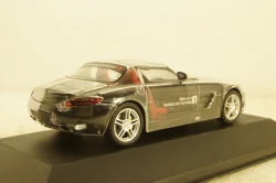 Mercedes SLS AMG ToyFair Nürnberg 2017, silver, IXO 1:43