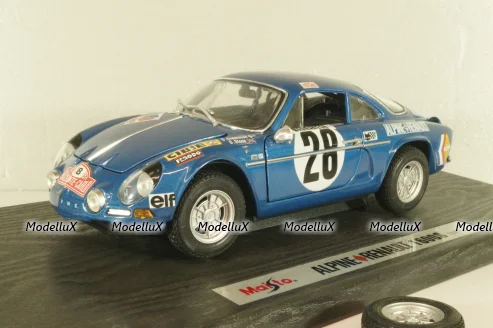Alpine Renault 1600S # 20 1971, blue, Maisto 1:18 После ДТП!
