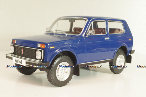 Ваз-2121 Lada Нива, blue, 18130, MCG 1:18