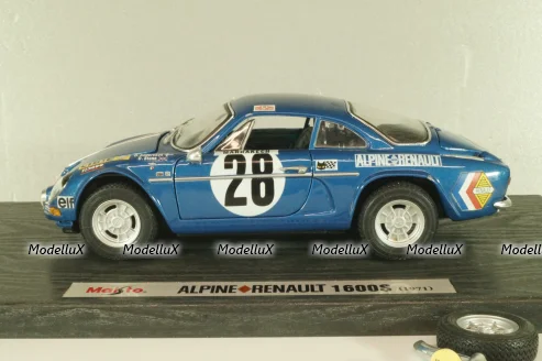 Alpine Renault 1600S # 20 1971, blue, Maisto 1:18 После ДТП!