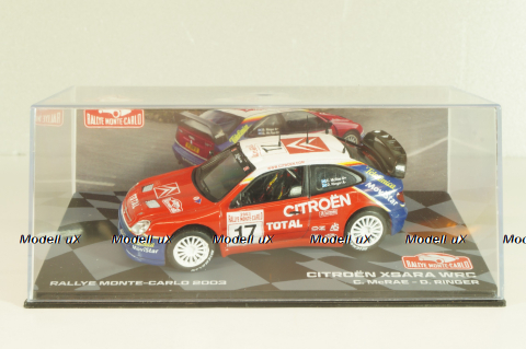 Citroën Xsara WRC #17 Rally Monte-Carlo 2003, Colin McRae/Derek Ringer, Monte-Carlo Official Collection #17, Altaya 1:43 Уценка!