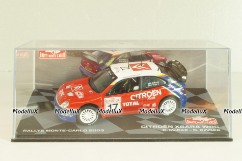 Citroën Xsara WRC #17 Rally Monte-Carlo 2003, Colin McRae/Derek Ringer, Monte-Carlo Official Collection #17, Altaya 1:43 Уценка!
