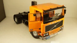 Volvo F10, orange/blue, Deutrans, 1977, RK180035, Road Kings 1:18