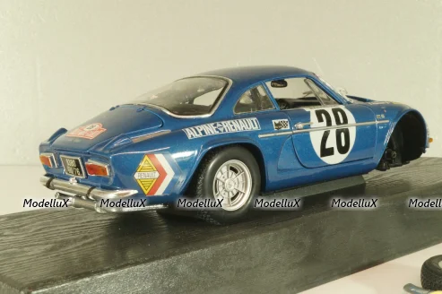 Alpine Renault 1600S # 20 1971, blue, Maisto 1:18 После ДТП!