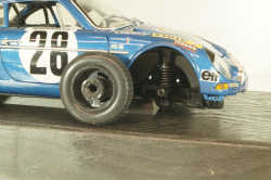 Alpine Renault 1600S # 20 1971, blue, Maisto 1:18 После ДТП!