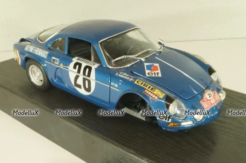 Alpine Renault 1600S # 20 1971, blue, Maisto 1:18 После ДТП!