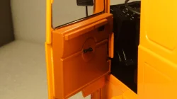 Volvo F10, orange/blue, Deutrans, 1977, RK180035, Road Kings 1:18