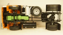 Volvo F10, orange/blue, Deutrans, 1977, RK180035, Road Kings 1:18