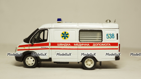 ГАЗ 32214 Газель, Скорая помощь, 1:43