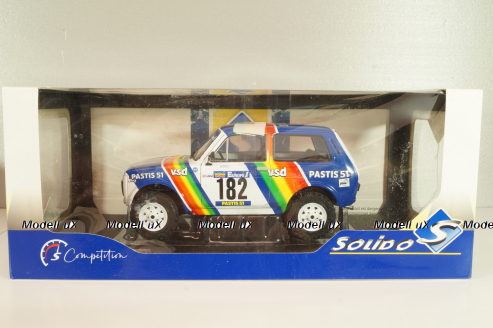 Ваз-2121 Lada Нива No.182, Rally Paris-Dakar Jabouille/Sardou, 1984, S1807305, Solido 1:18