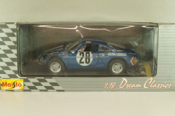 Alpine Renault 1600S # 20 1971, blue, Maisto 1:18 После ДТП!