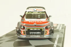 Citroën C3 WRC #8 Rally Monte-Carlo 2017, Stephane Lefebvre/Gabin Moreau, Monte-Carlo Official Collection #8, Altaya 1:43