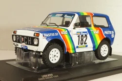 Ваз-2121 Lada Нива No.182, Rally Paris-Dakar Jabouille/Sardou, 1984, S1807305, Solido 1:18