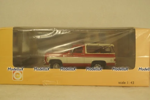 Chevrolet Blazer K5 Open Top red/white 1973-1978, GIM070B, GIM 1:43