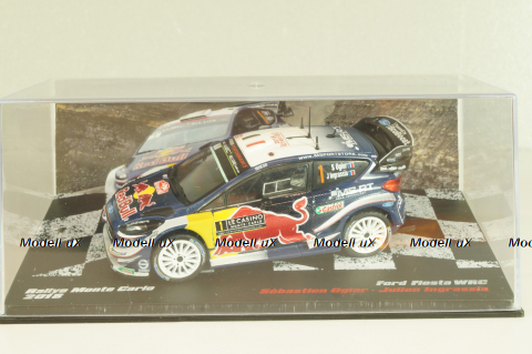 Ford Fiesta WRC #1 Rally Monte-Carlo 2018, S.Ogier/J.Ingrassia, Legends of Rally Winnings Car #1, Altaya 1:43