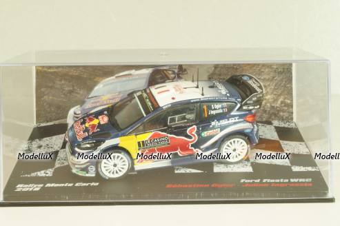 Ford Fiesta WRC #1 Rally Monte-Carlo 2018, S.Ogier/J.Ingrassia, Legends of Rally Winnings Car #1, Altaya 1:43