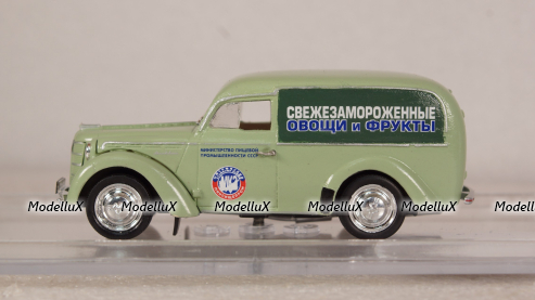 Москвич-400 фургон "МосПищеПрома", Probe43 1:43