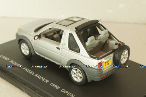 Land Rover Freelander open 1998, silver, 1503002, Universal Hobbies 1:43
