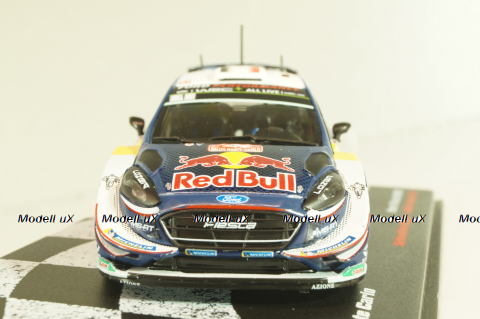 Ford Fiesta WRC #1 Rally Monte-Carlo 2018, S.Ogier/J.Ingrassia, Legends of Rally Winnings Car #1, Altaya 1:43