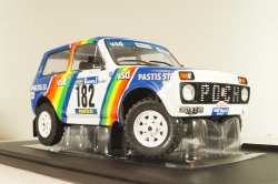 Ваз-2121 Lada Нива No.182, Rally Paris-Dakar Jabouille/Sardou, 1984, S1807305, Solido 1:18