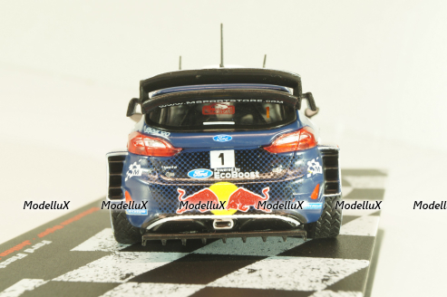 Ford Fiesta WRC #1 Rally Monte-Carlo 2018, S.Ogier/J.Ingrassia, Legends of Rally Winnings Car #1, Altaya 1:43