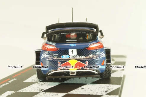 Ford Fiesta WRC #1 Rally Monte-Carlo 2018, S.Ogier/J.Ingrassia, Legends of Rally Winnings Car #1, Altaya 1:43