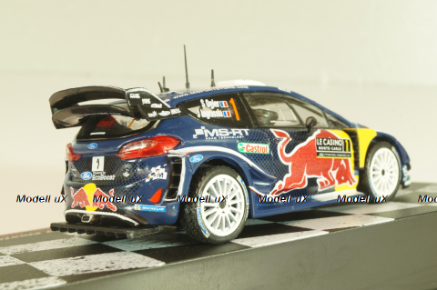 Ford Fiesta WRC #1 Rally Monte-Carlo 2018, S.Ogier/J.Ingrassia, Legends of Rally Winnings Car #1, Altaya 1:43