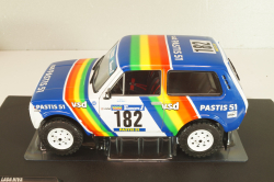Ваз-2121 Lada Нива No.182, Rally Paris-Dakar Jabouille/Sardou, 1984, S1807305, Solido 1:18