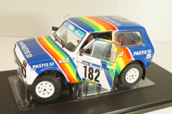 Ваз-2121 Lada Нива No.182, Rally Paris-Dakar Jabouille/Sardou, 1984, S1807305, Solido 1:18