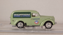 Москвич-400 фургон "МосПищеПрома", Probe43 1:43