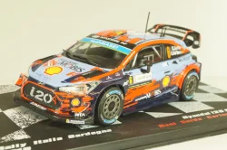 Hyundai I20 WRC #6 Winner Rally Italia Sardegna 2019, D.Sordo/C.Barrio, Legends of Rally Winnings Car #2, Altaya 1:43