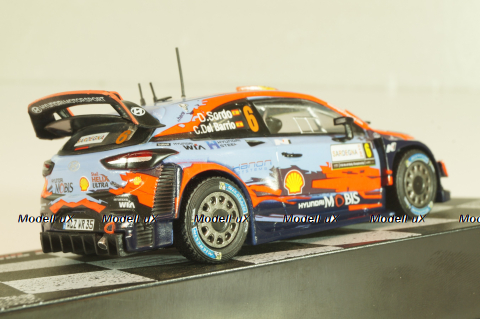 Hyundai I20 WRC #6 Winner Rally Italia Sardegna 2019, D.Sordo/C.Barrio, Legends of Rally Winnings Car #2, Altaya 1:43