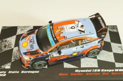 Hyundai I20 WRC #6 Winner Rally Italia Sardegna 2019, D.Sordo/C.Barrio, Legends of Rally Winnings Car #2, Altaya 1:43