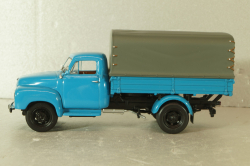 Opel Blitz 1.75t delivery truck, blue, 439051020, Minichamps 1:43