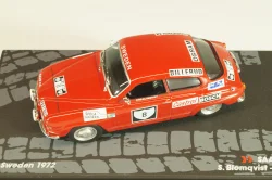 Saab 96 V4 #8 Rally Sweden 1972, S.Blomqvist/A.Hertz, Passione Rally Collection, Altaya 1:43