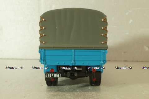 Opel Blitz 1.75t delivery truck, blue, 439051020, Minichamps 1:43