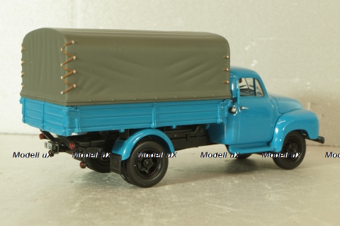Opel Blitz 1.75t delivery truck, blue, 439051020, Minichamps 1:43