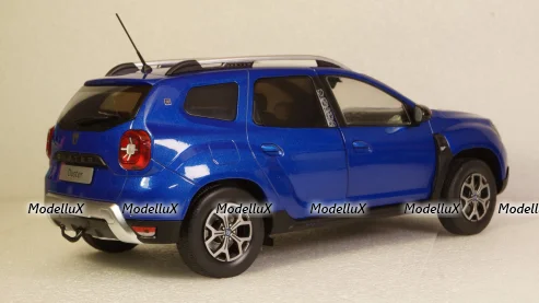 Dacia Duster MK2 2018, blue, 1804604, Solido 1:18