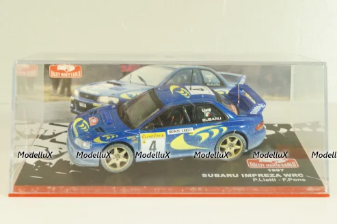 Subaru Impreza (dirty version) #4 Rally Monte Carlo 1997, P.Liatti/F.Pons, Monte Carlo Collection 1:43