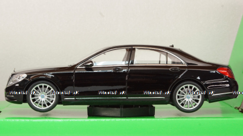Mercedes S500 S-Klasse (W222) Black, 24051, Welly 1:24