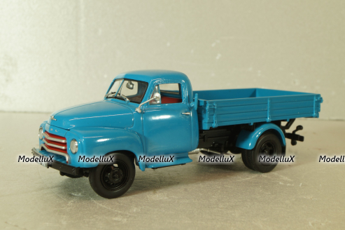 Opel Blitz 1.75t delivery truck, blue, 439051020, Minichamps 1:43