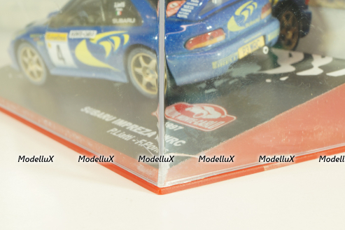 Subaru Impreza (dirty version) #4 Rally Monte Carlo 1997, P.Liatti/F.Pons, Monte Carlo Collection 1:43