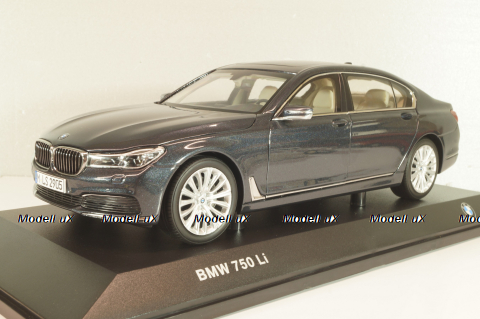 BMW 750Li (G12) 2015, grey, 80432405585, Paudi 1:18